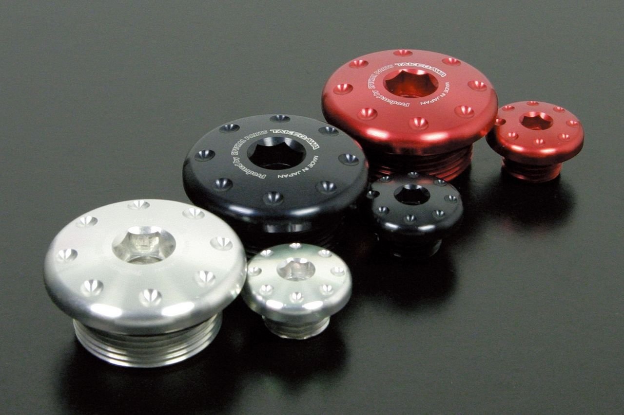 Takegawa billet timing hole caps (HONDA)