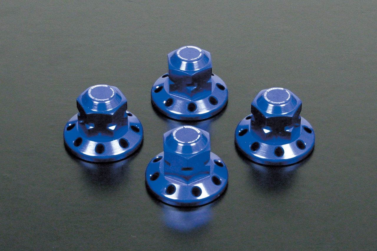 MONKEY, CUB 50 Takegawa rear shock absorber mounting nut set (M10x1.25; 8 holes type)