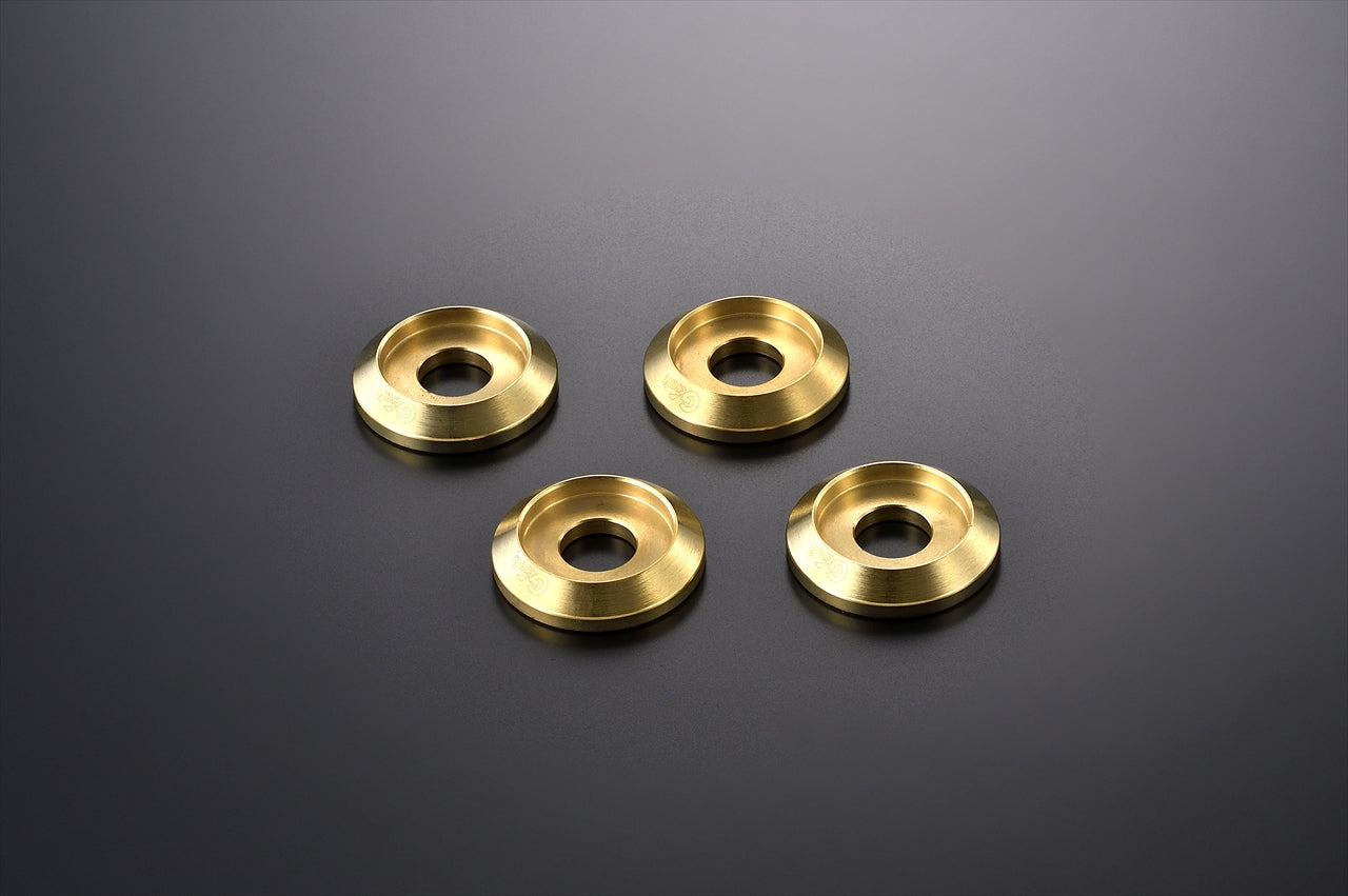 CUB 125 G-CRAFT billet rear shock absorber washer set