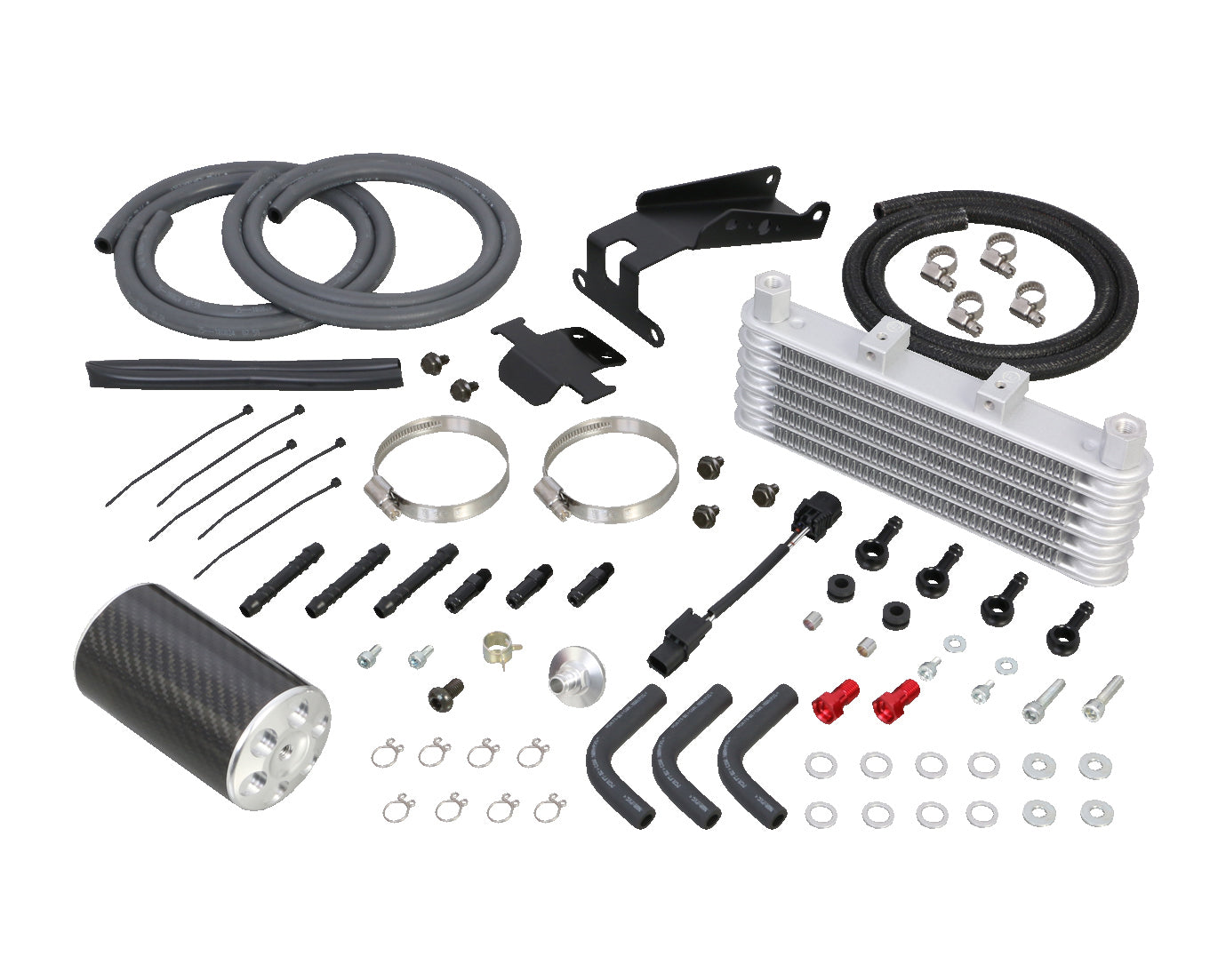 MONKEY 125 (18-20) KITACO engine oil cooler kit (frame mount)