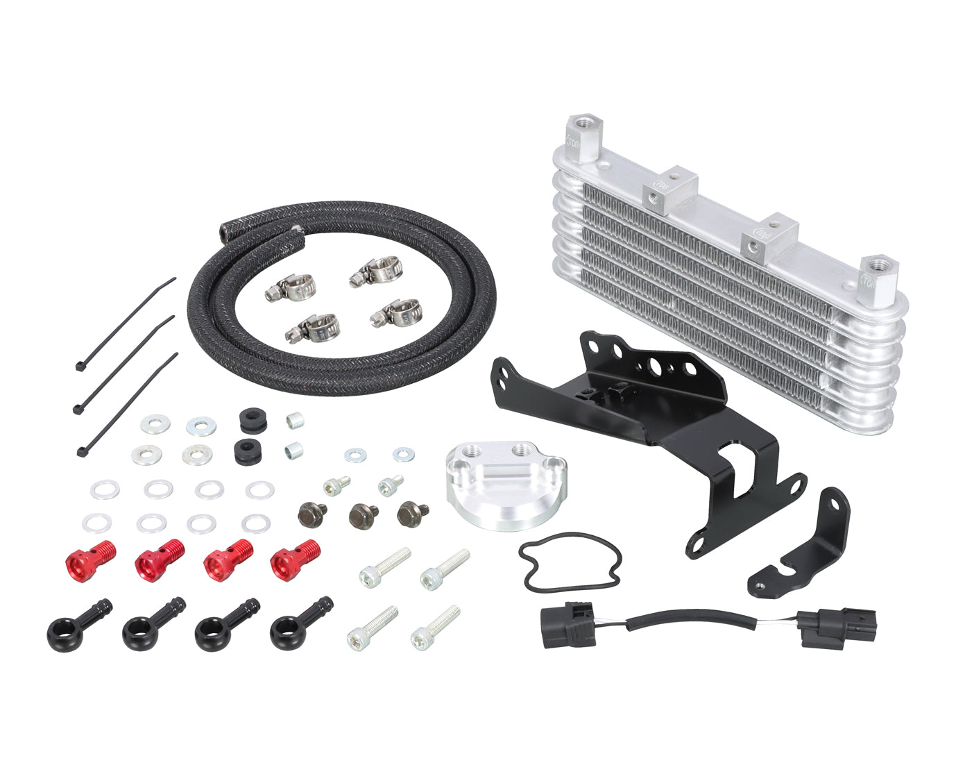 MONKEY 125 (21-25) KITACO engine oil cooler kit (frame mount)