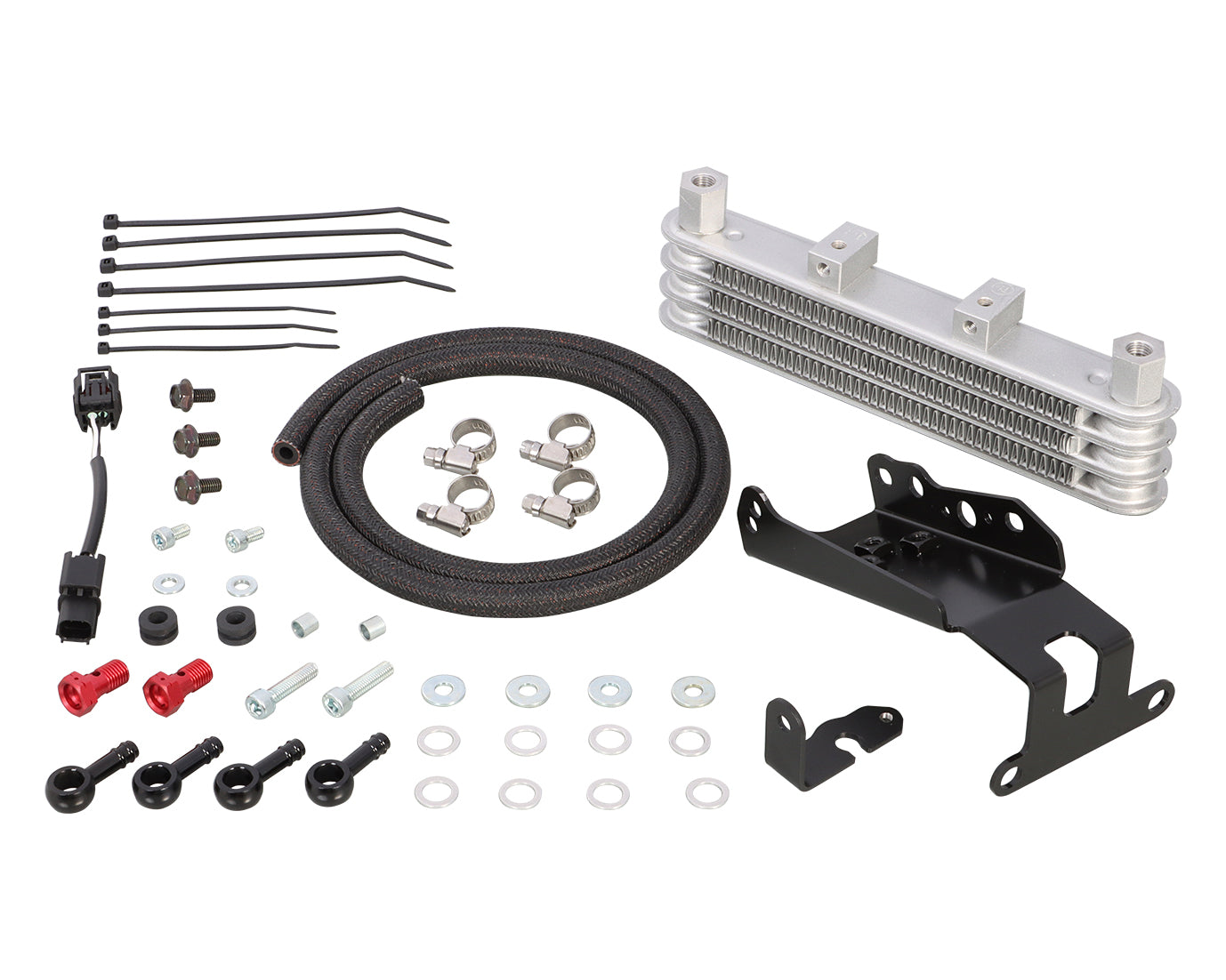 MONKEY 125 (21-25) KITACO engine oil cooler kit (frame mount)