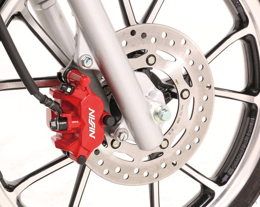 CUB 125 KITACO x NISSIN 2 pod caliper