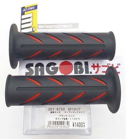 KIJIMA SP1 rubber handlebar grips (22.2/114mm)