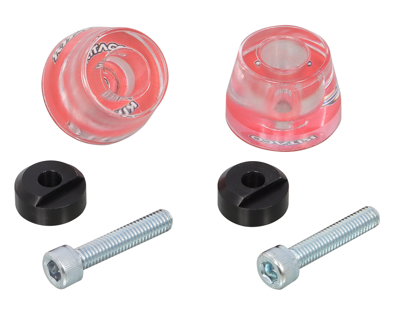 DAX 125 KITACO clear handlebar end caps