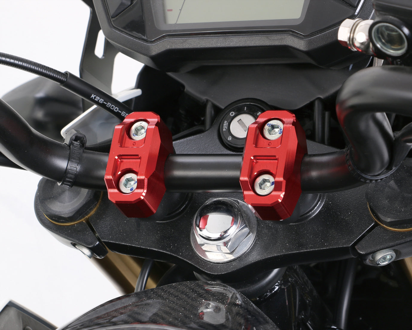 KITACO billet handlebar upper clamp type 3 (HONDA; 22.2/ 32.5mm)