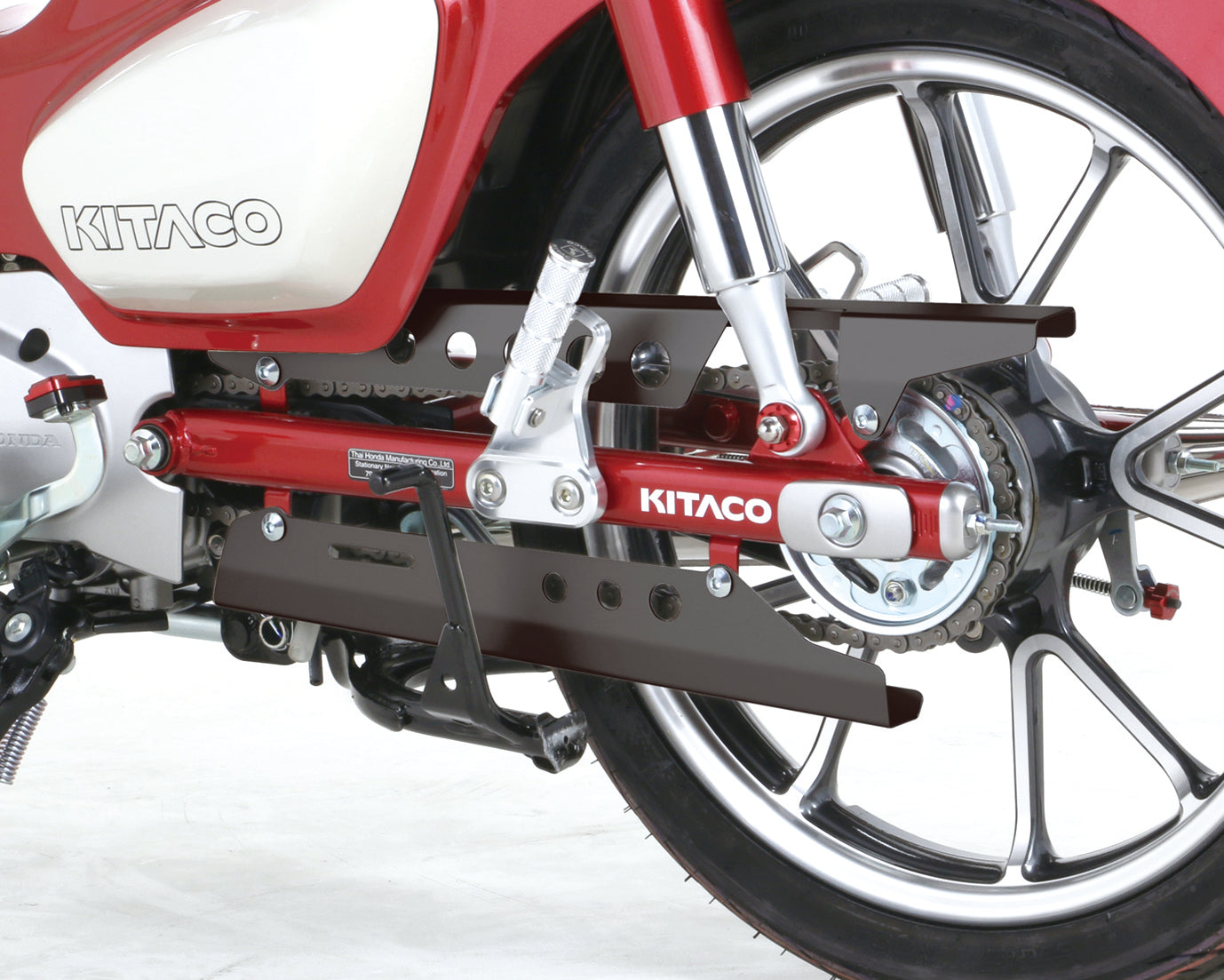 CUB 125 KITACO aluminium chain guard