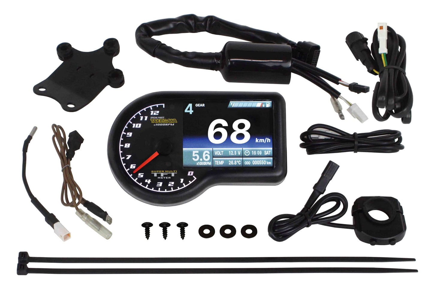 MONKEY 125 Takegawa super multi TFT meter