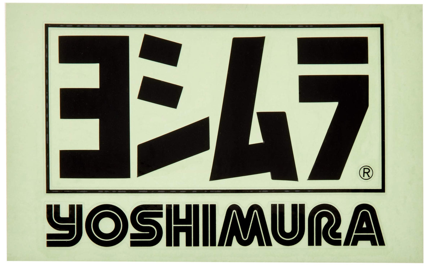 YOSHIMURA sticker (85x56mm)