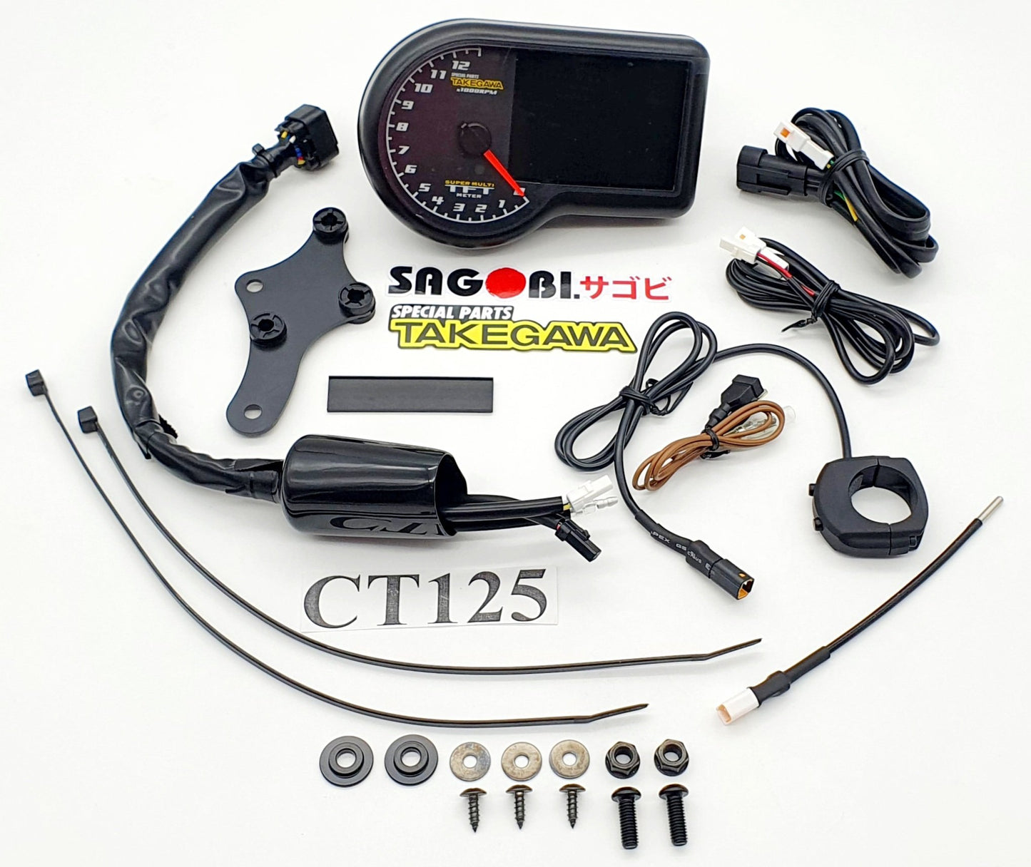 CT 125 Takegawa super multi TFT meter