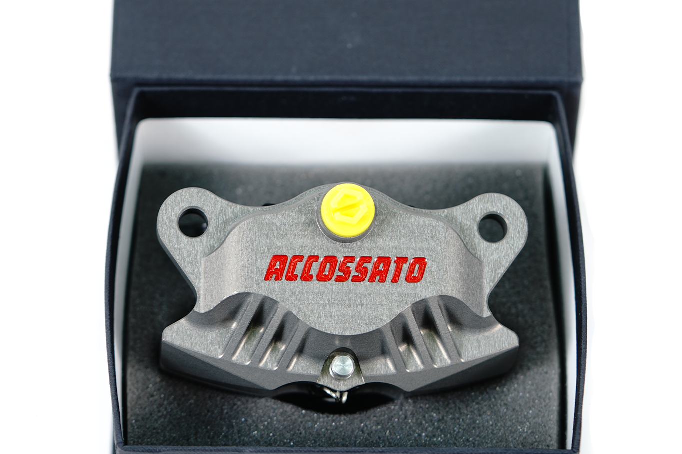 ACCOSSATO BILLET brake caliper (84mm; axial mount)