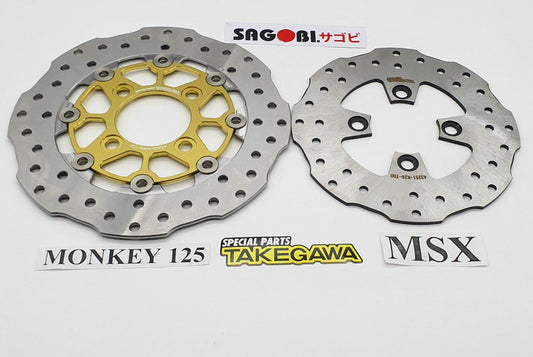 MONKEY, MSX 125 Takegawa brake rotor set (220-190mm)