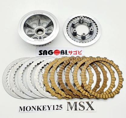 MSX, MSXSF, MONKEY 125 KITACO 6 plates clutch kit