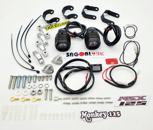 MSX, MONKEY,DAX 125 Takegawa fog light set