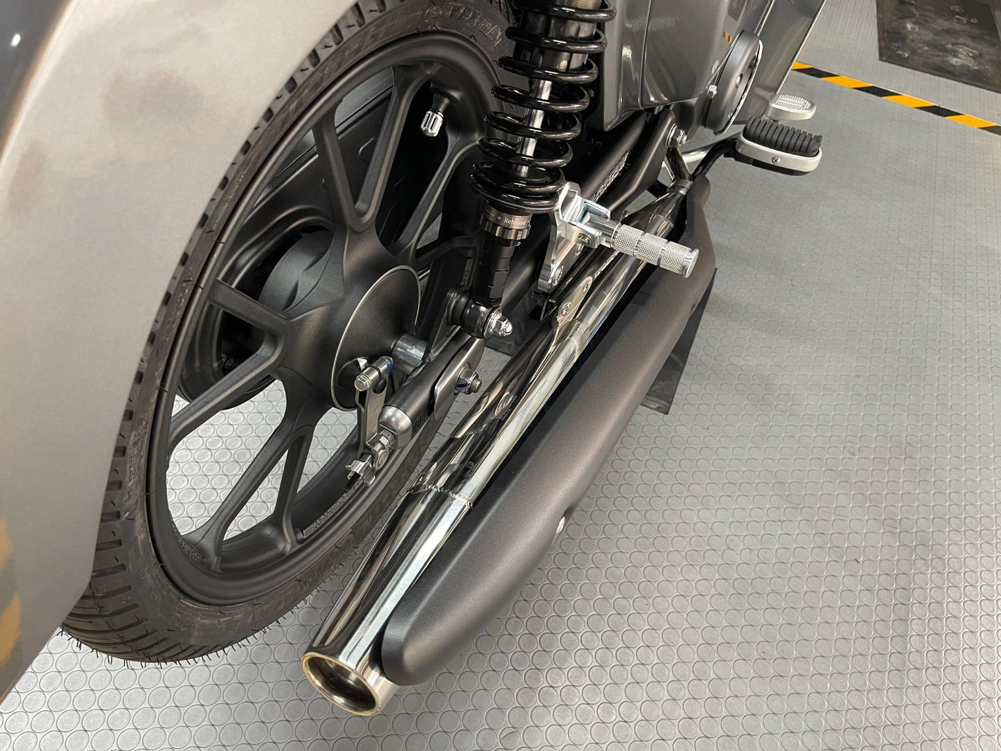 CUB 125 Takegawa sport exhaust (JMCA)