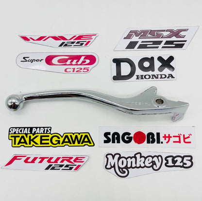 CT, CUB, DAX 125 Takegawa chrome plated brake lever