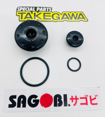 Takegawa billet timing hole caps (HONDA)