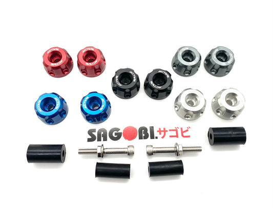 ACTIVE billet handlebar end caps (revolver type; 30x18mm)