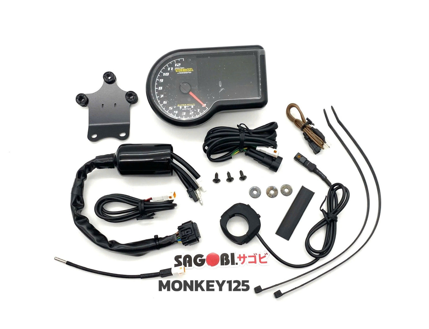 MONKEY 125 Takegawa super multi TFT meter