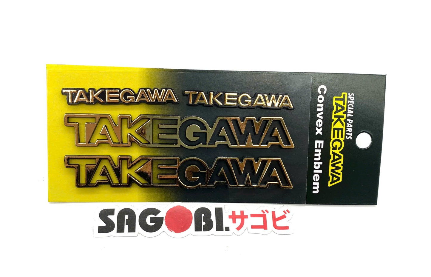 Takegawa convex emblem set