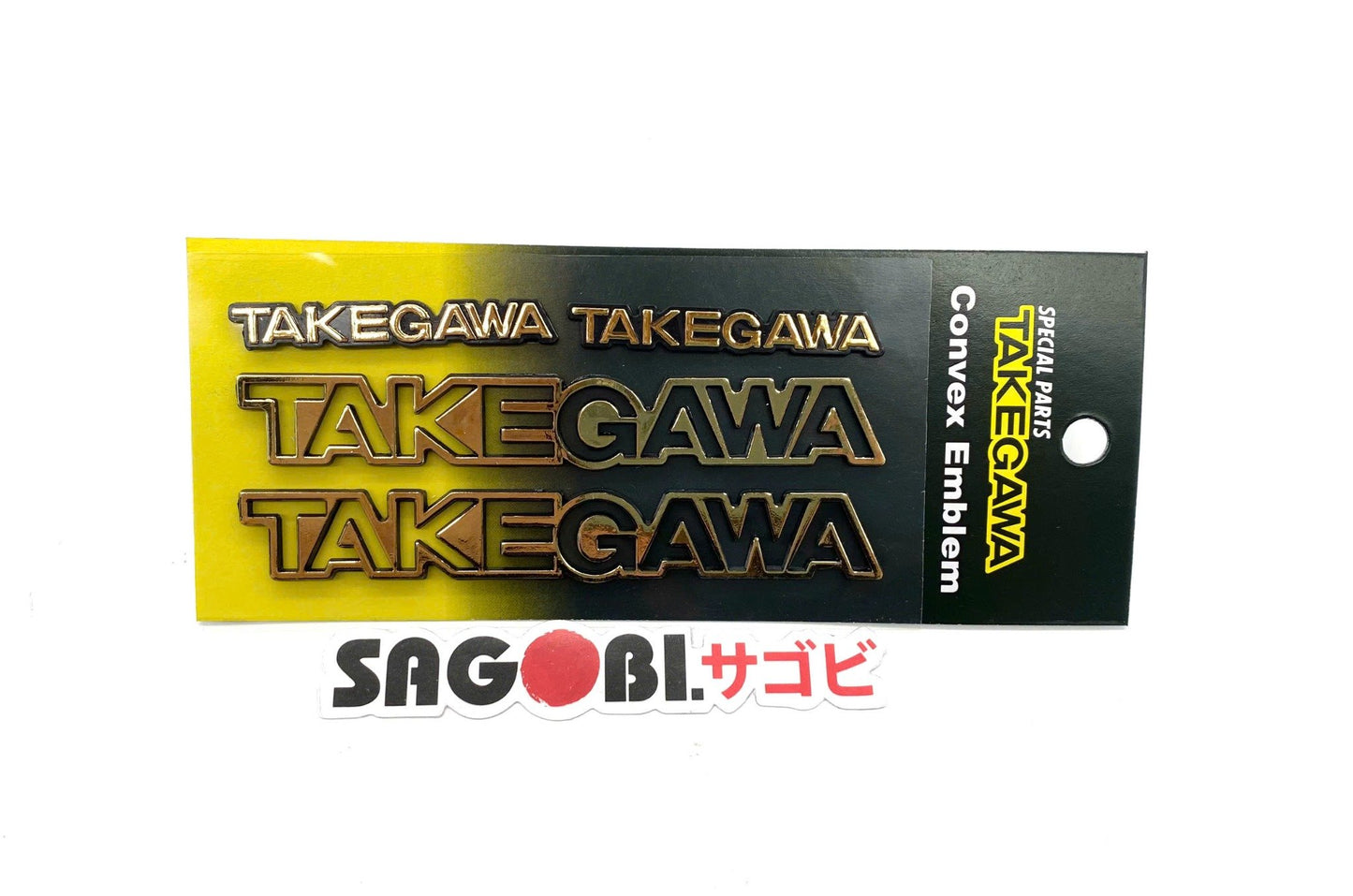 Takegawa convex emblem set