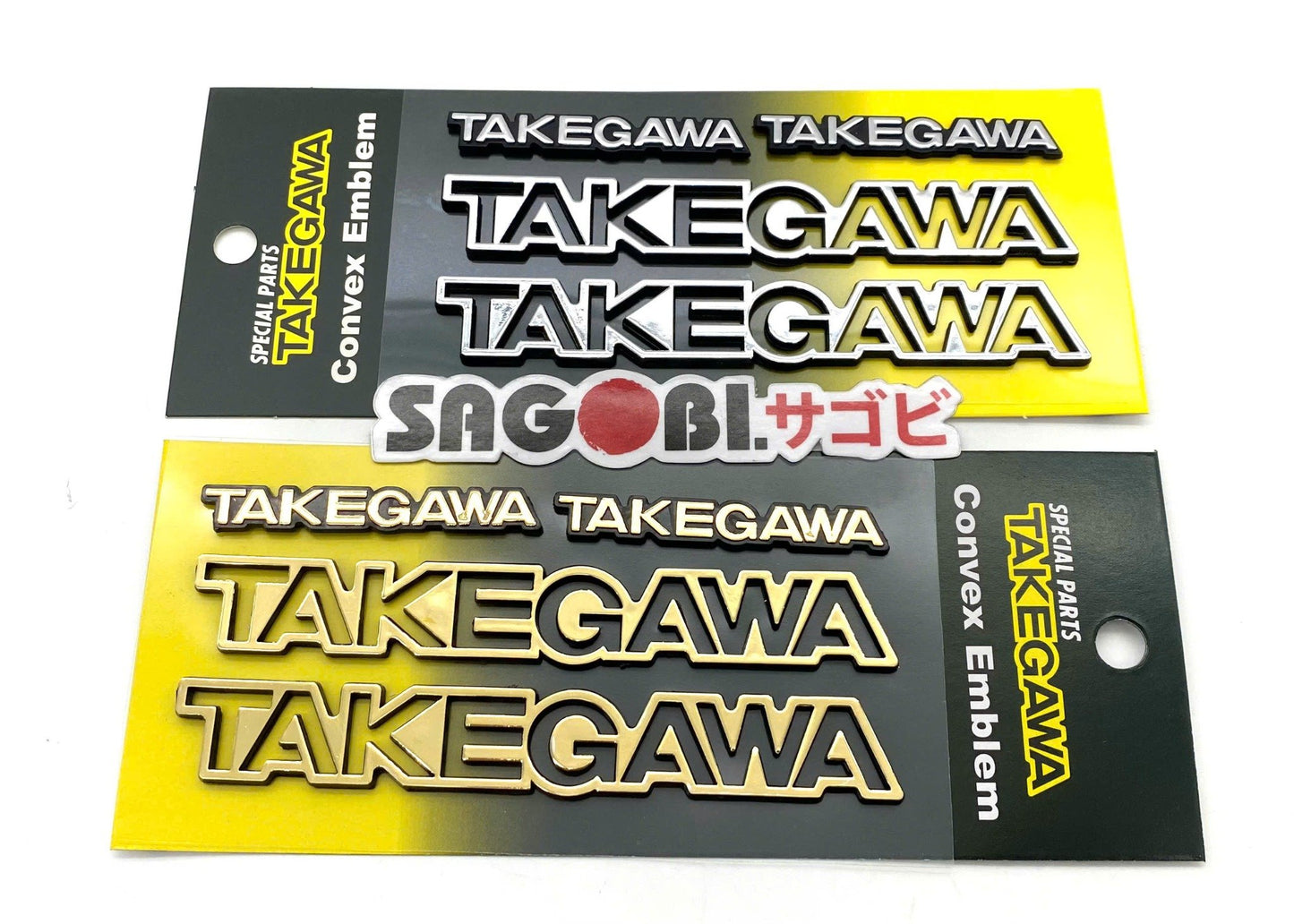 Takegawa convex emblem set